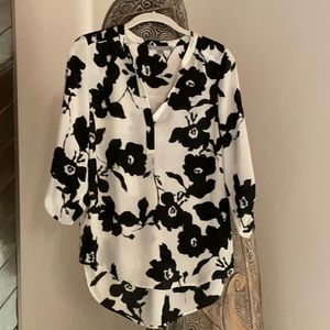 Flowered blouse
